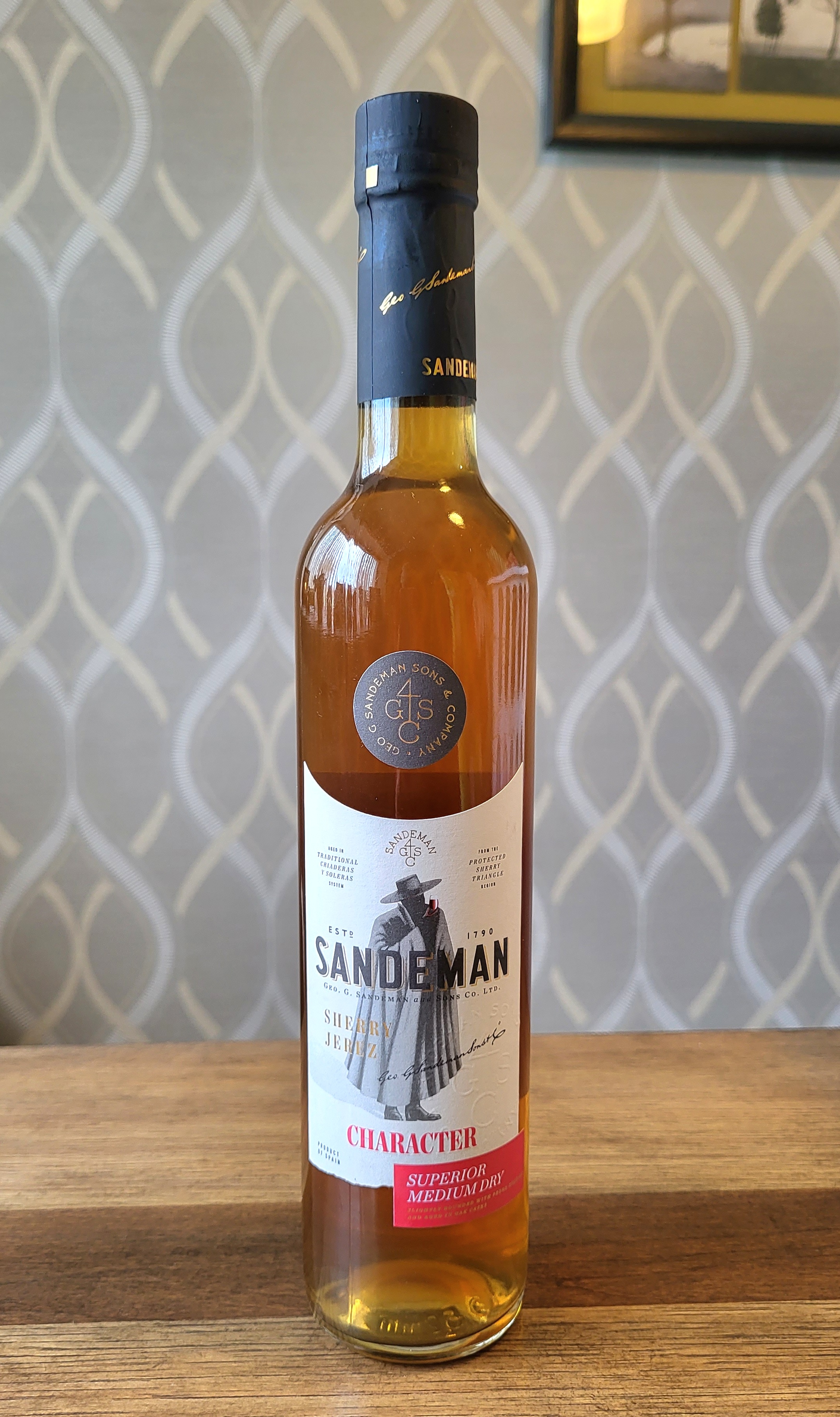 Review: Sandeman “Character” Medium-Dry Amontillado Sherry
