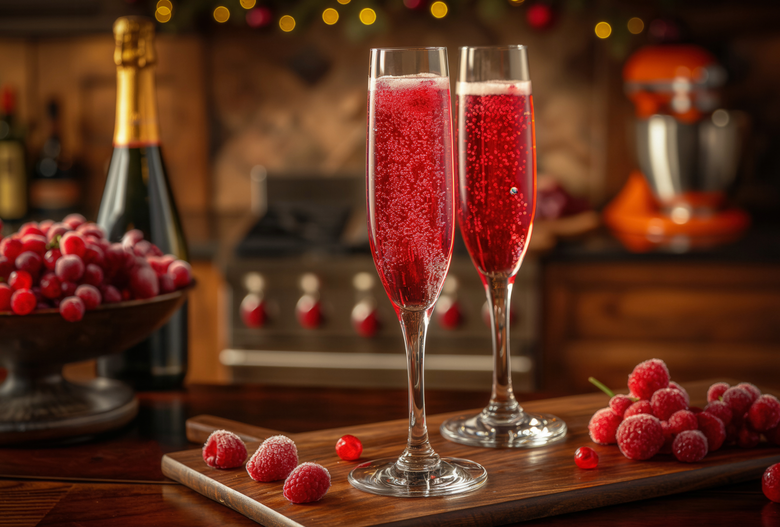 Two-ingredient wine cocktails to make for the holidays