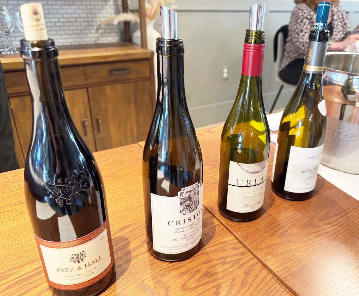A Pinot Comparison (Saturday Tasting at Blind Bishop)