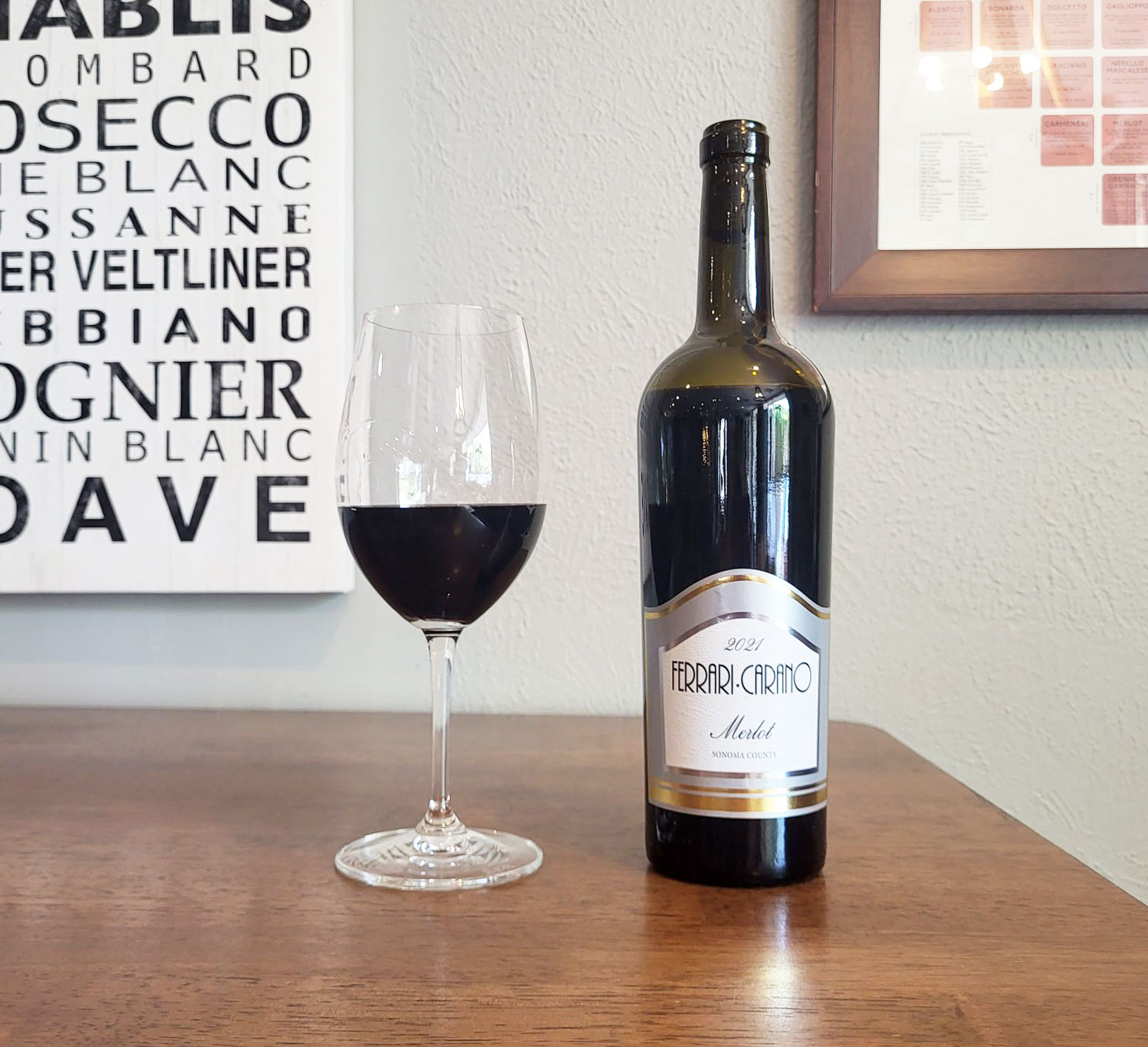 Merlot Thursday: Ferrari-Carano Sonoma County Merlot (2021)