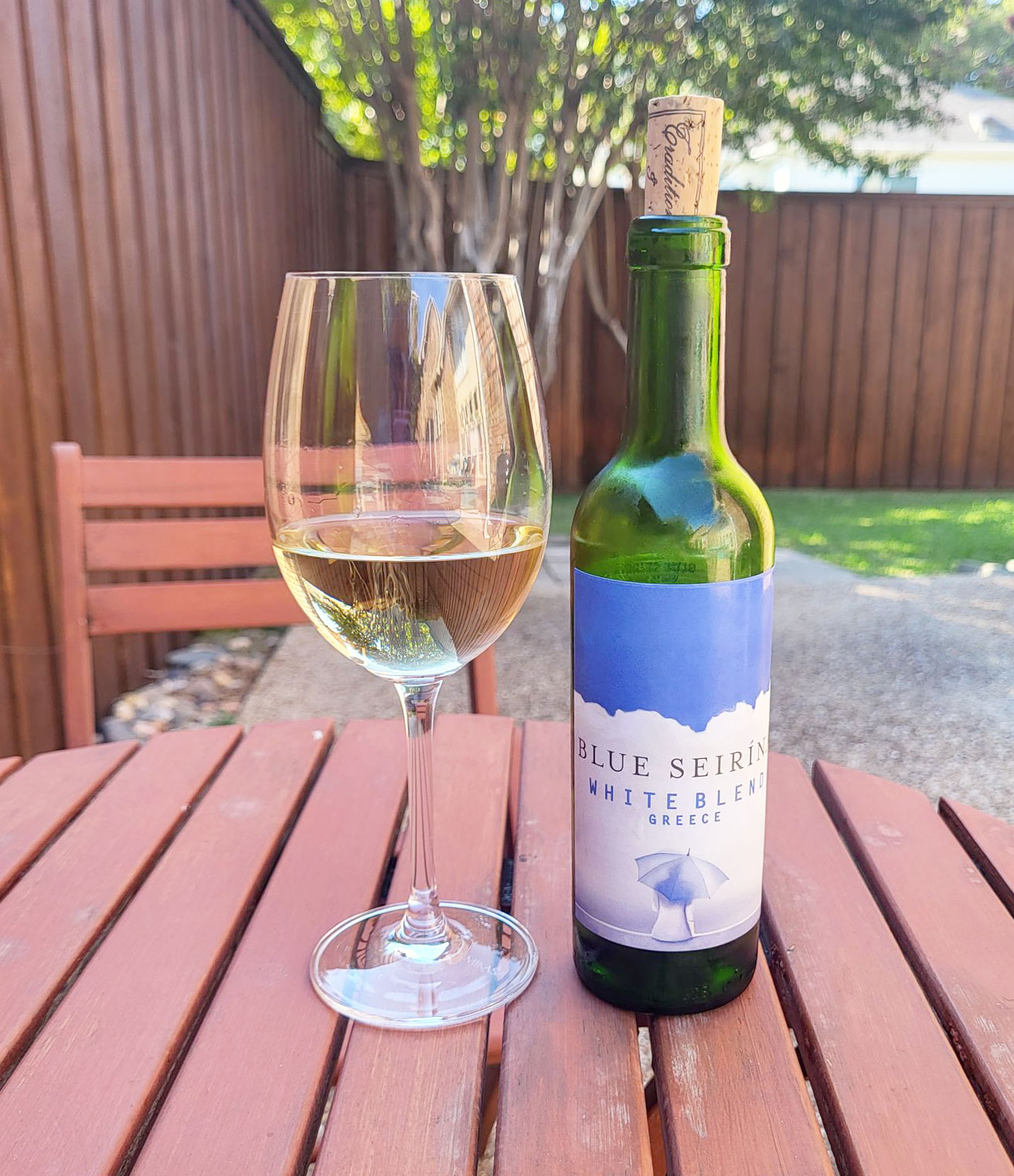 Costco Advent Calendar Wine #12: Blue Seirína White Blend (Greece)