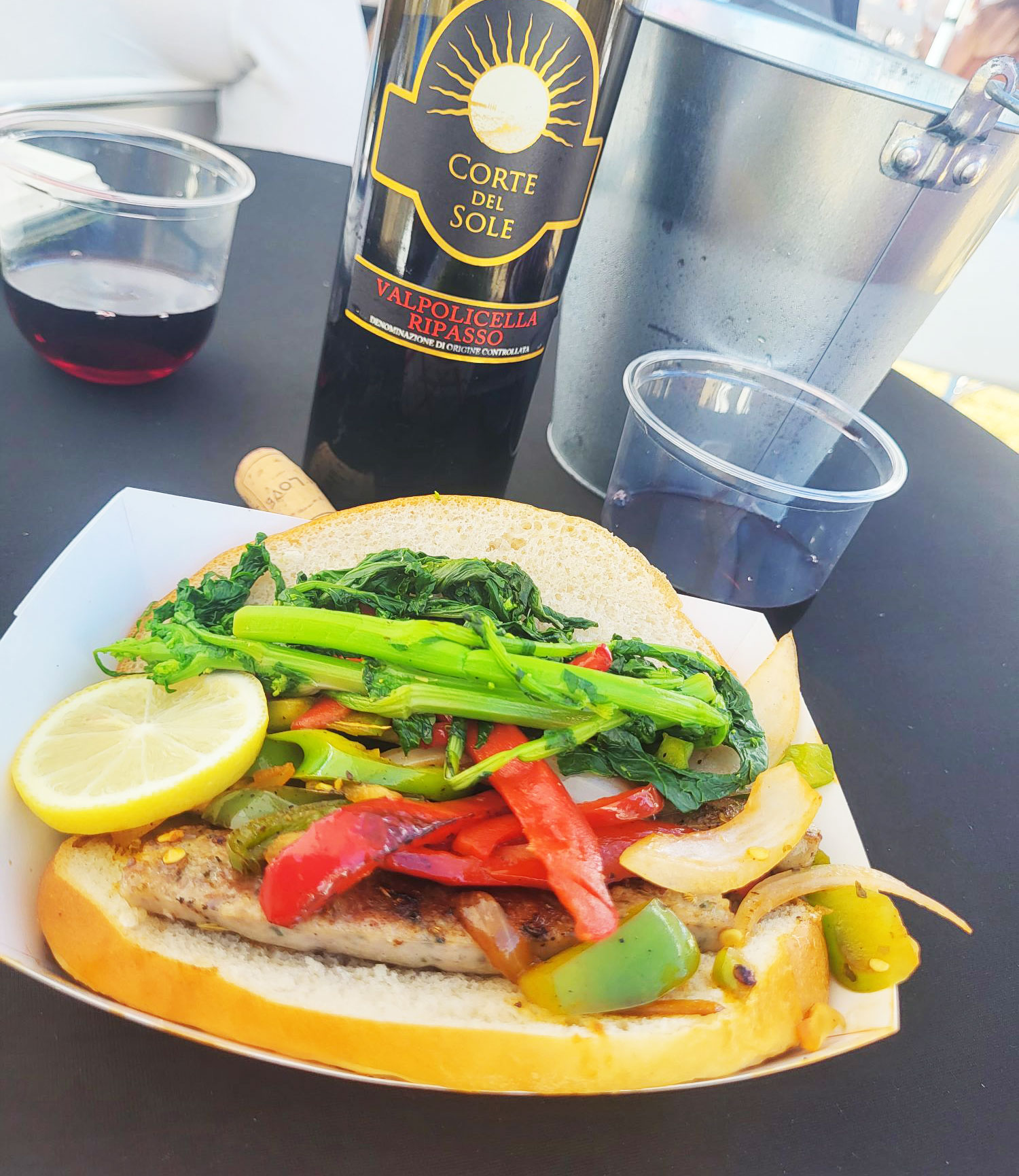 Wine, food, and more wine at the DFW Italian Festival (Irving, Texas)