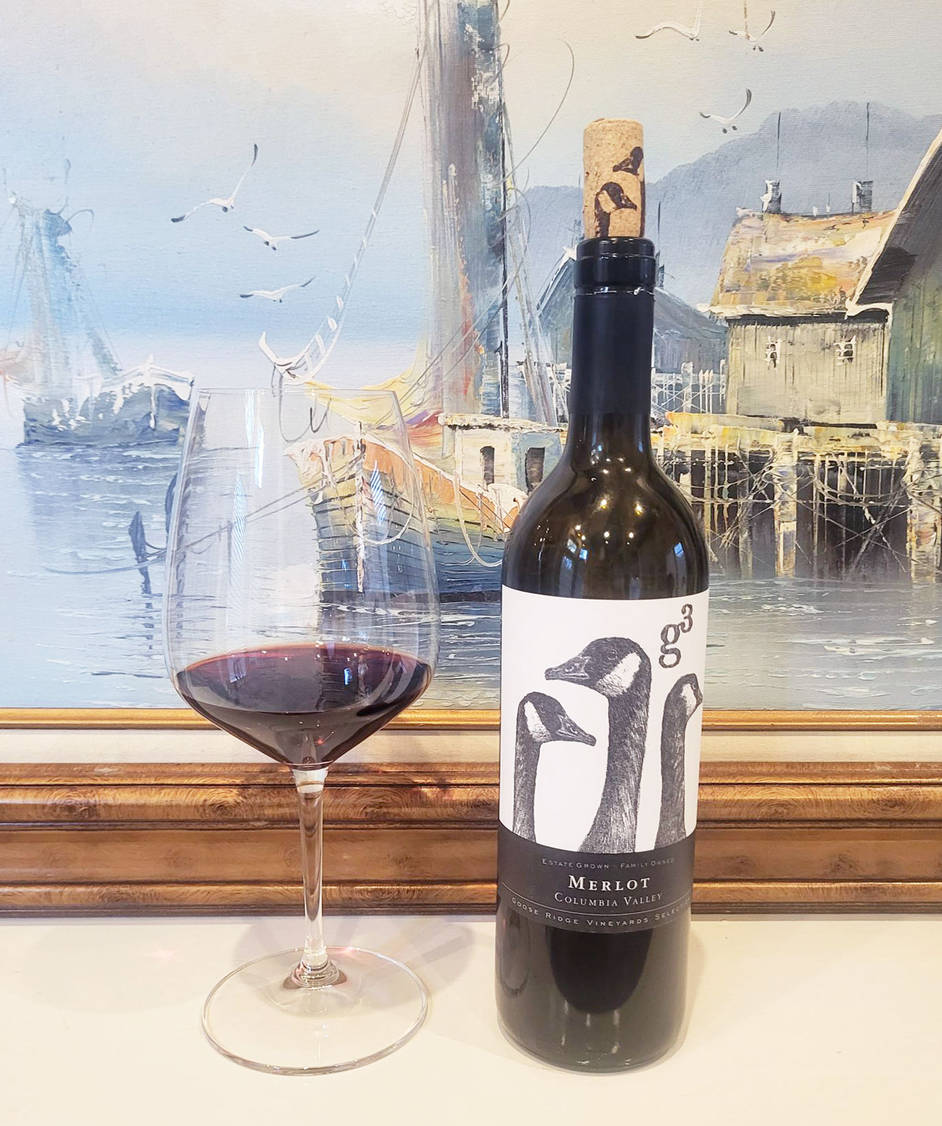 Merlot Thursday: Goose Ridge “g3” Columbia Valley Merlot (2021)