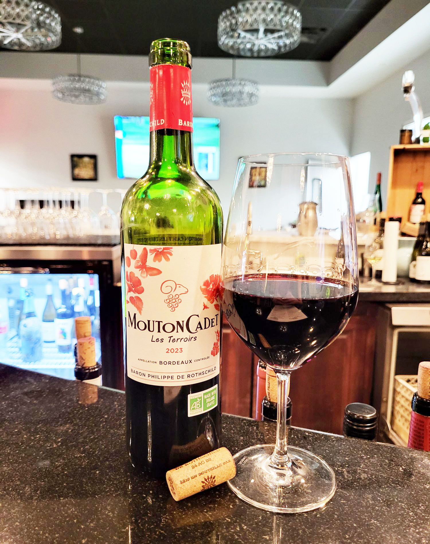 Merlot Thursday: Mouton Cadet “Les Terroirs” Bordeaux Rouge (2023)