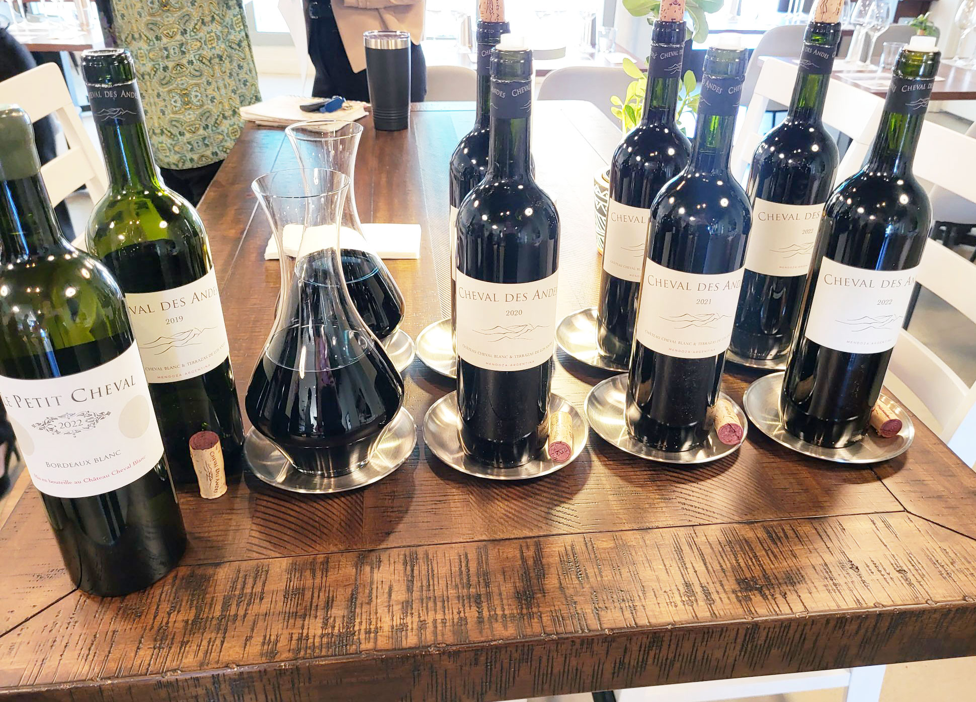 Cheval des Andes tasting at Blind Bishop (Dallas, TX)