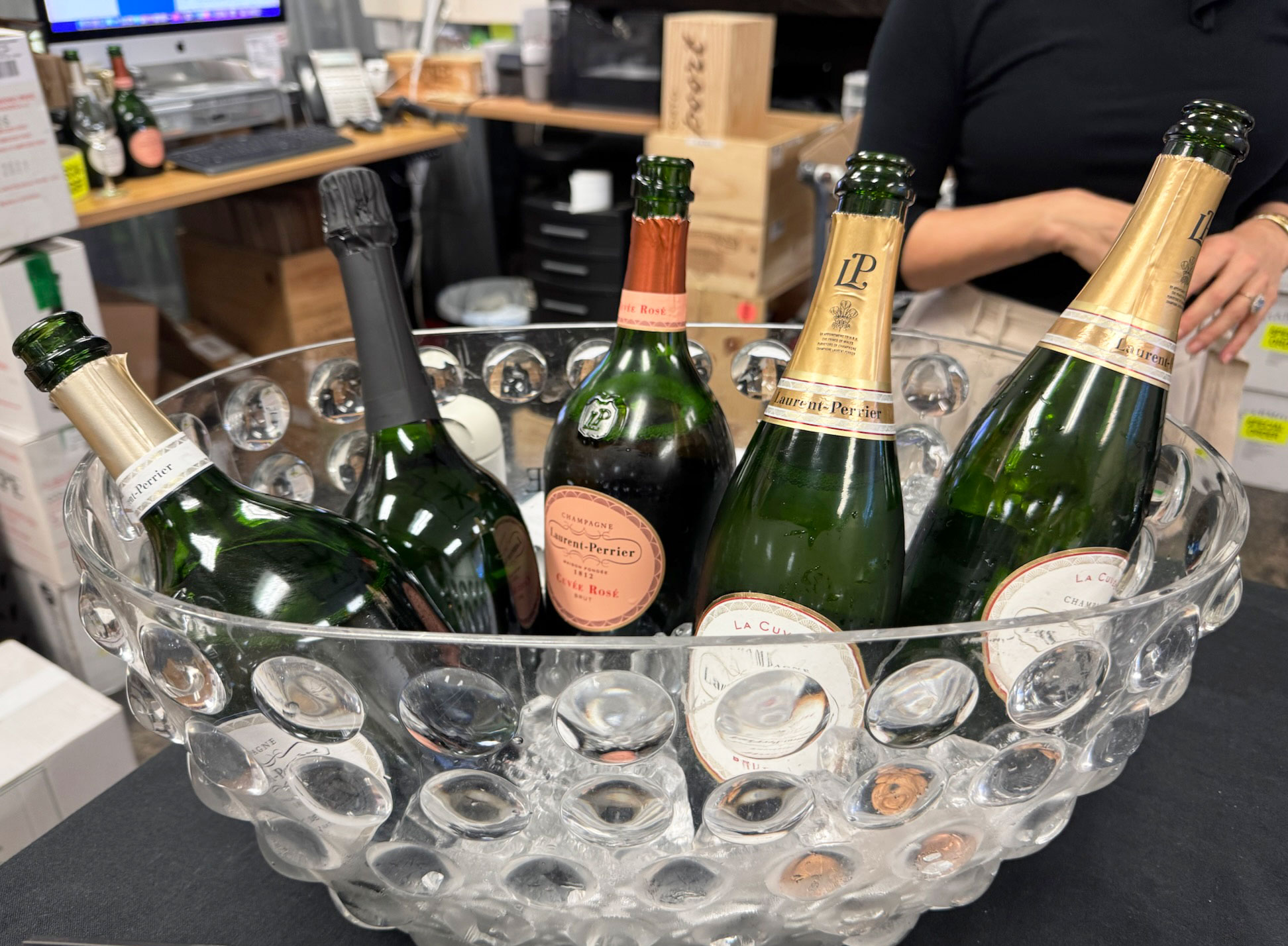 Champagne Laurent-Perrier tasting at Pogo’s Wine & Spirits (Dallas, TX)