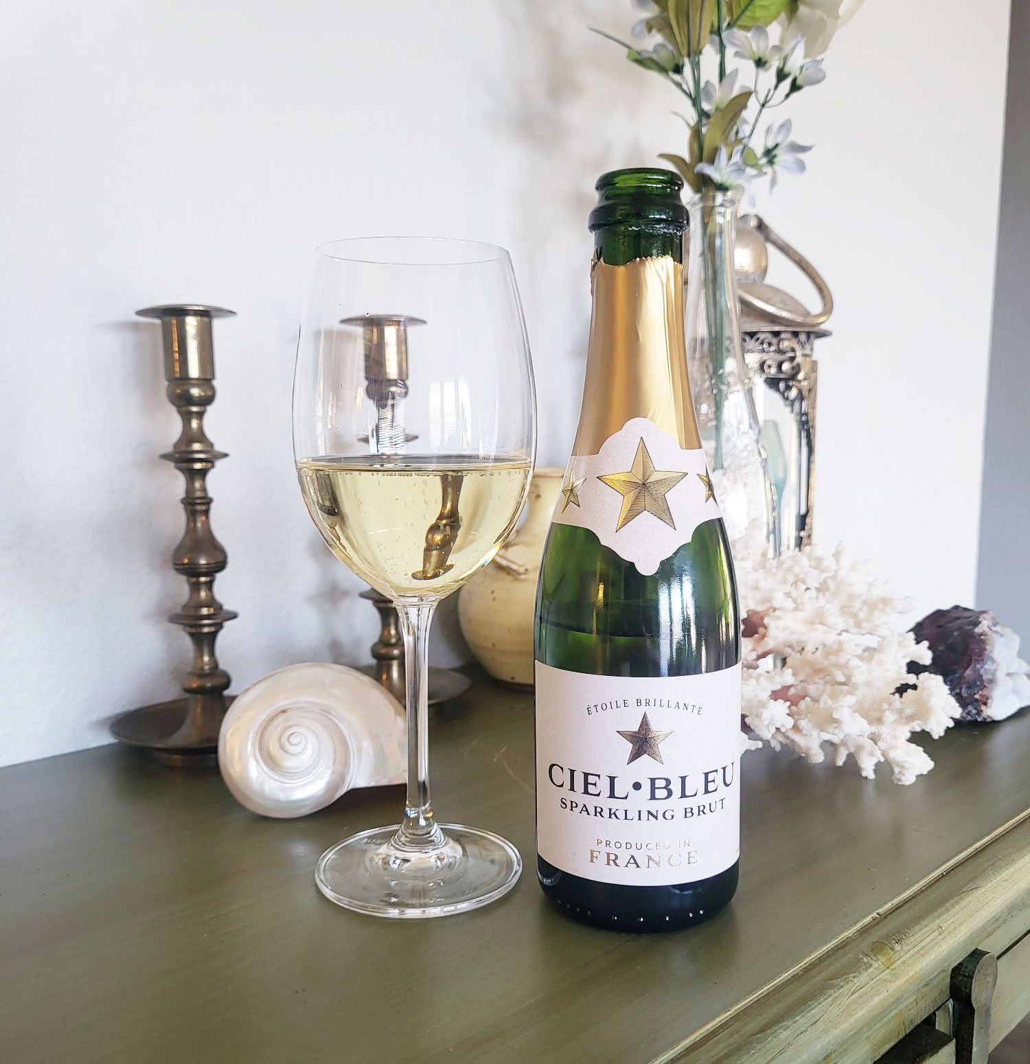 Costco Advent Calendar Wine #24: Ciel Bleu Sparkling Brut (France)