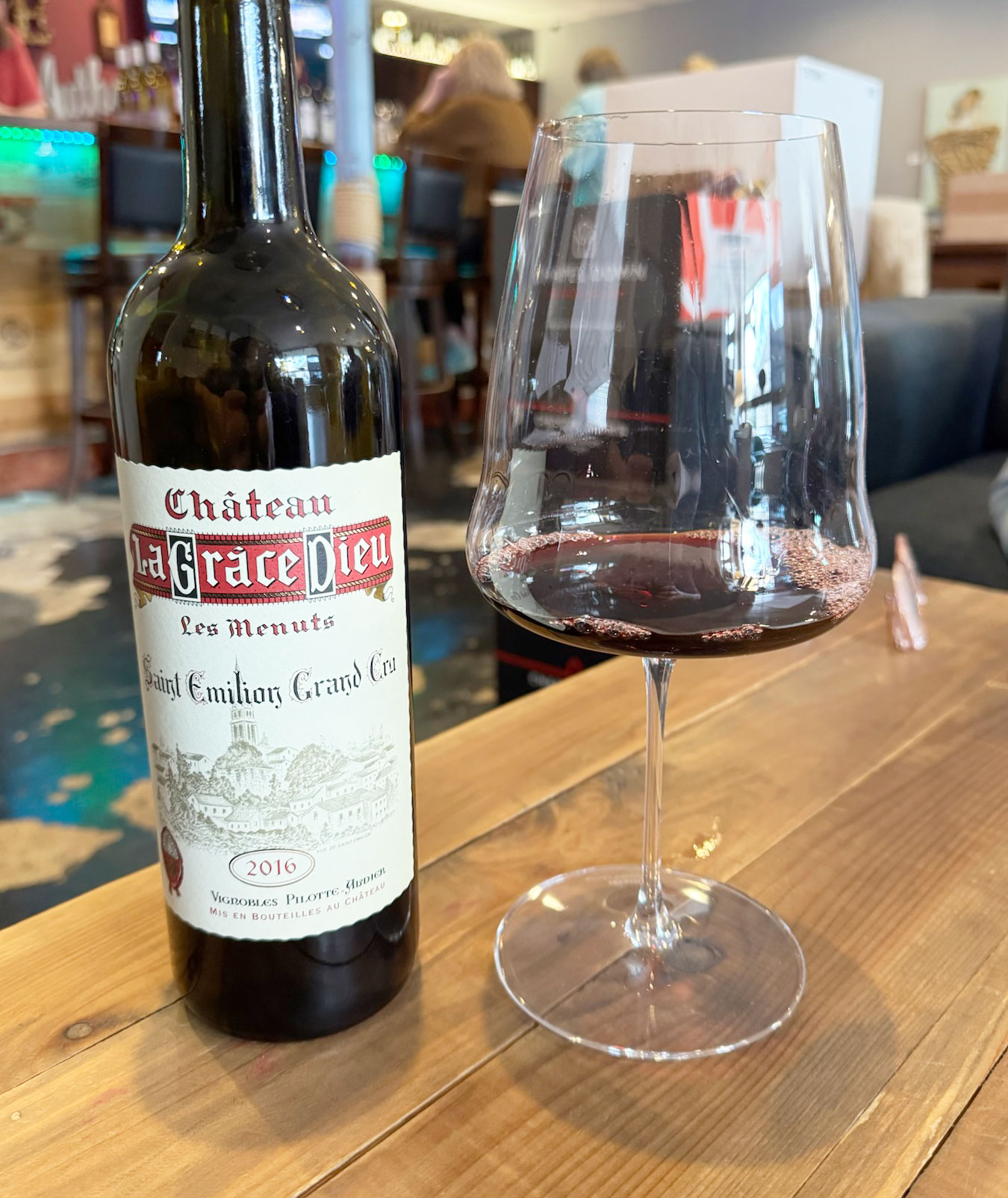 Merlot Thursday: Château la Grâce Dieu les Menuts Saint-Émilion Grand Cru (2016)