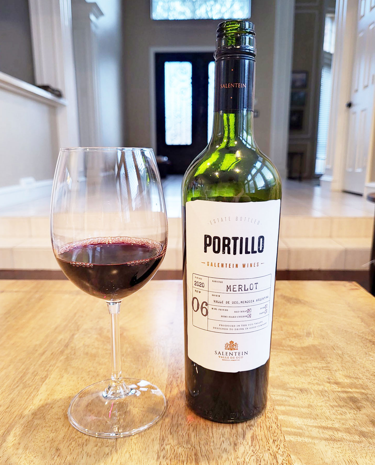 Merlot Thursday: Salentein “Portillo No. 06” Uco Valley Merlot (2020)